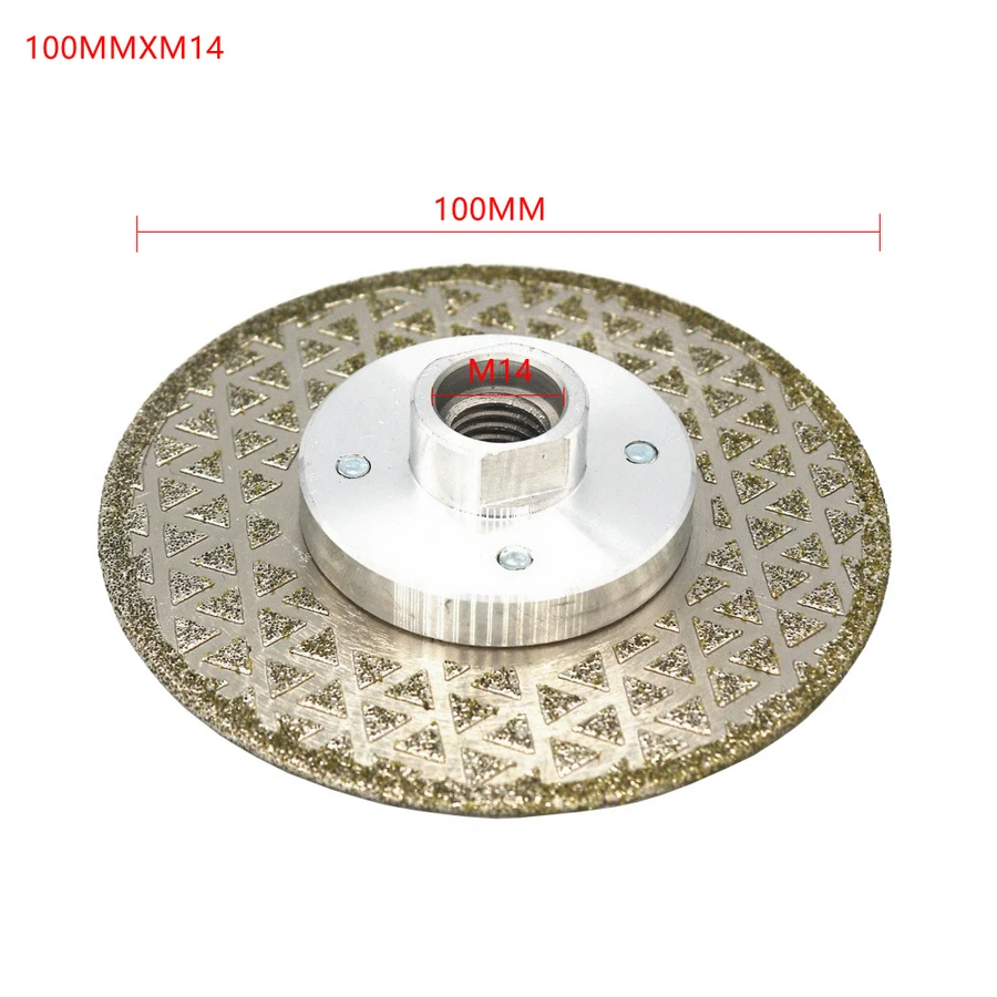 1PCS M14 Diamond Saw Blade Granite Marble Cutting Disc Porcelain Tile Ceramic Blades For Angle Grinder Diamond Saw Blade