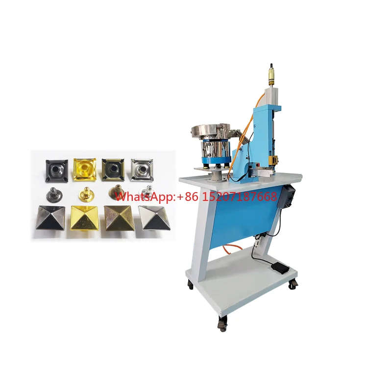 Special-shaped multi-functional fully automatic four-claw buttoning machine clothing shoe and hat beading machine