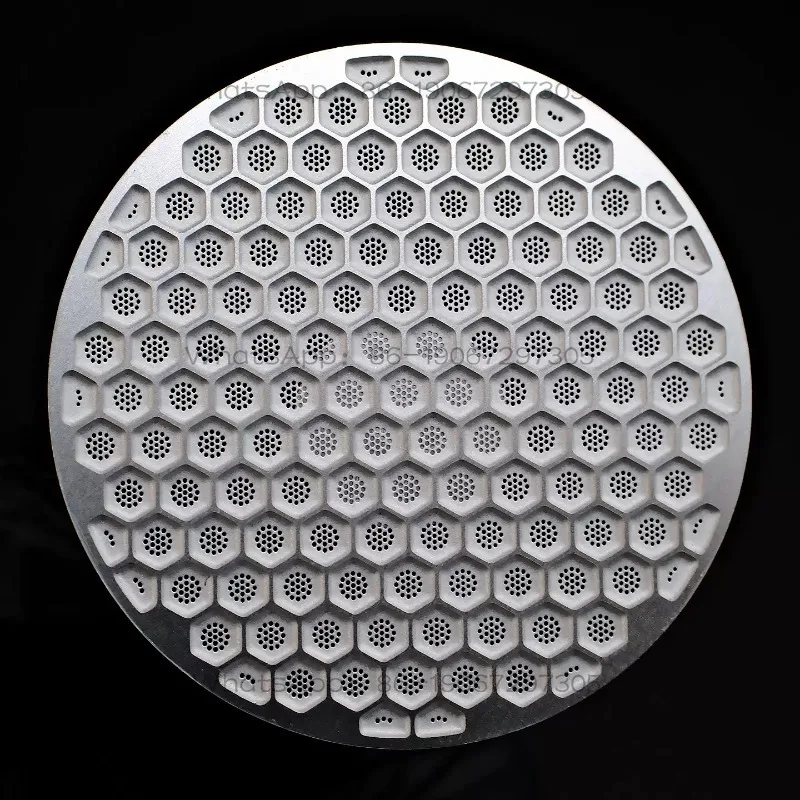 Coffee machine secondary water distributor handle powder bowl stainless steel extraction coffee filter sheet
