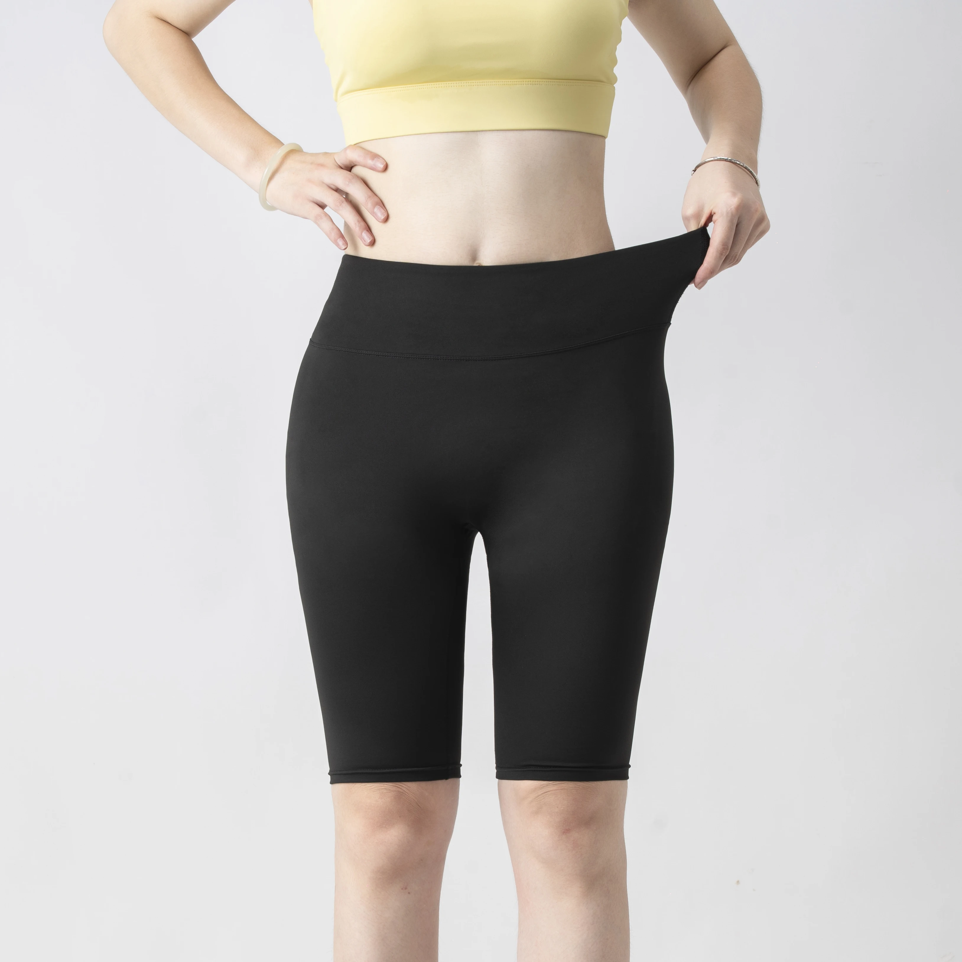 Slimming High-Waist Capri Leggings for Women - Booty Lifting & Leg Shaping Yoga Pants Breathable Quick-Dry Workout Tights