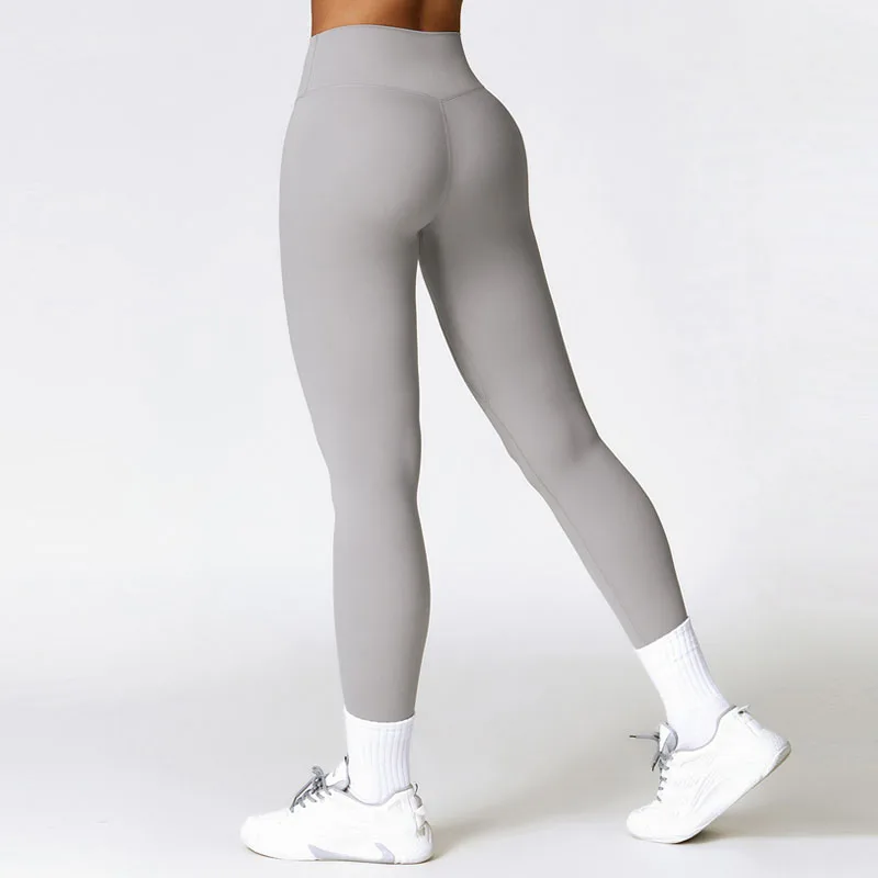 Higher Quality Gym Yoga Pants High Waist Sport Leggings Women Running Fitness Workout Leggings Women Push Up Tights Yoga Clothes