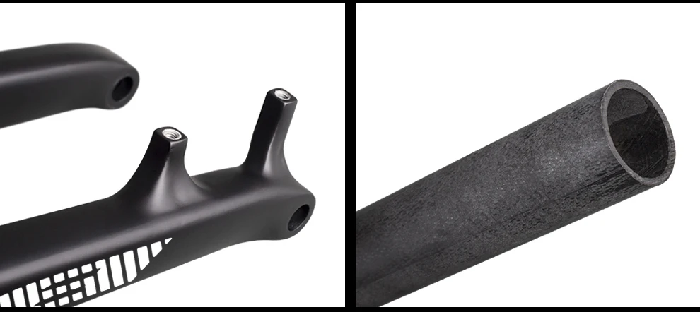 BXT 29er Carbon MTB Gabel 100*15mm Konische Steckachse Fahrrad-Mountainbike-Gabel für Rennzwecke Fahrradgabel Scheibenbremse 160mm – Detail 10