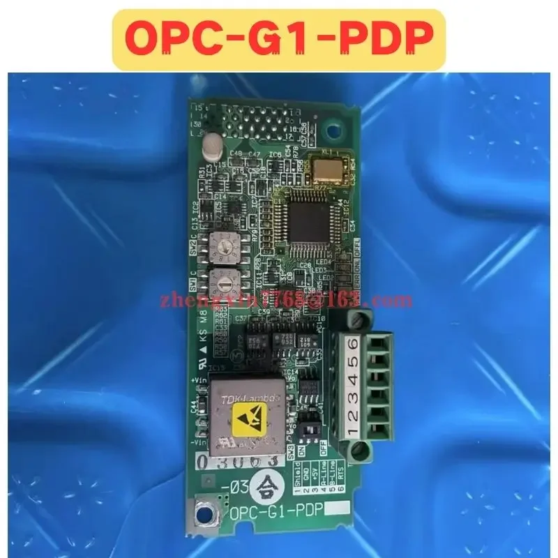 การ์ดสื่อสารที่ใช้แล้ว OPC-G1-PDP OPC G1 PDP ฟังก์ชั่นปกติผ่านการทดสอบแล้ว OK