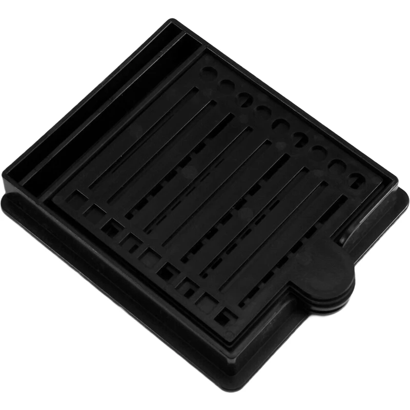 【Caccia di prezzo! !】Dispenser per appunti autoadesivo con stencil integrato per blocco note da 3 x 3 pollici, porta appunti e clip
