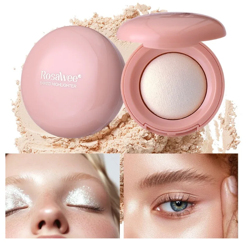 

Face Highlighter Shimmer Contour Palette Natural Brightening Contour Enhancing Facial Dimension Long Lasting Makeup