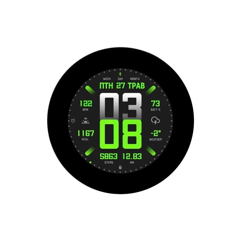 RP2350 2.1inch Capacitive Touch Round Display Development Board, 480×480 IPS Panel Display, 65K Color