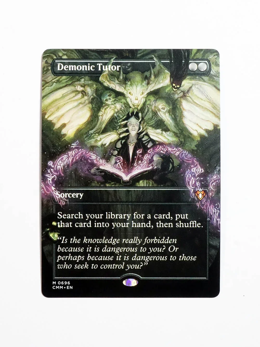 Demonic Tutor TCG Magiczne karty proxy Gra Czarny Najwyższej jakości karty do gry Proxy Zbieranie gier planszowych Karty kolekcjonerskie Proxy