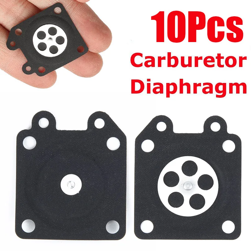 

10pcs Chainsaw Carburetor Metering Diaphragm For 95-526 95-526-9 95-526-9-8 Carb Carburetor Repair Rebuild Kits