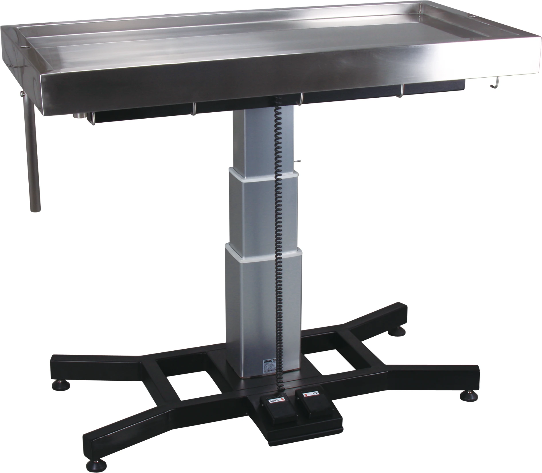 High Quality Stainless Steel Pedestal Exam Table For Vet Hospital