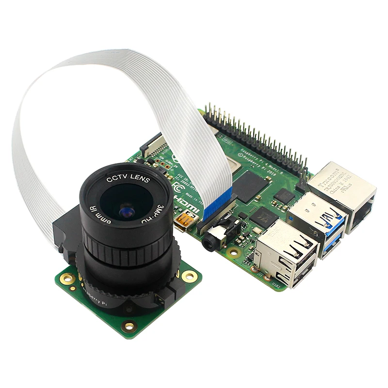 Imagem -06 - Lente de Câmera Cs-mount para Raspberry pi Alta Qualidade 12.3 mp hq mm