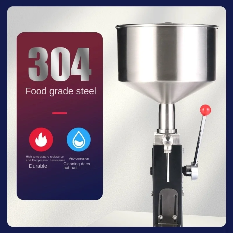 1946 Useful Manual Liquid Filling Machine 5-50ml/10-100ml Adjustable Bottle Filler Sauce Honey Juice Beverage Wat 19