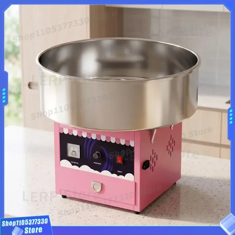 Electric Cotton Candy Machine Commercial Snack Equipment for Carnival Shopping Mall Kids Party Automatic Sugar Floss Maker