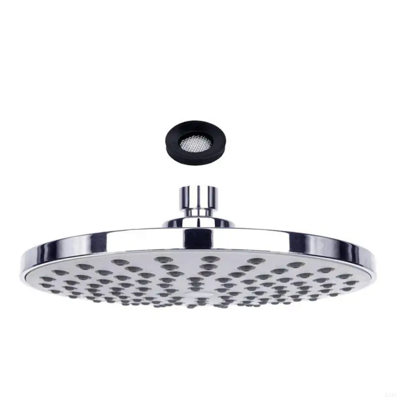 

LXAF Top Spray Round Shower for Head Fixed Massage Shower Water Spray for Head Bathroom Pressurized Boosting Shower Durable
