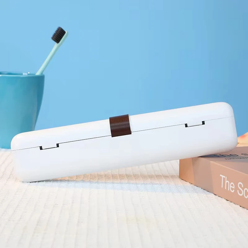

Portable Rechargeable UV Toothbrush Sterilizer Sanitizer Dryer Storage Case for Travel