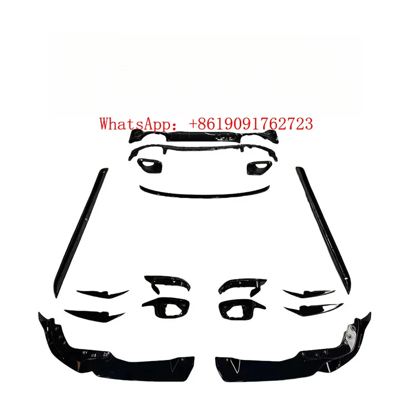 

Factory Hot Selling Gloss Black MP Style Bodykit Front Lip Diffuser Spoiler Mirror Cover Accessories