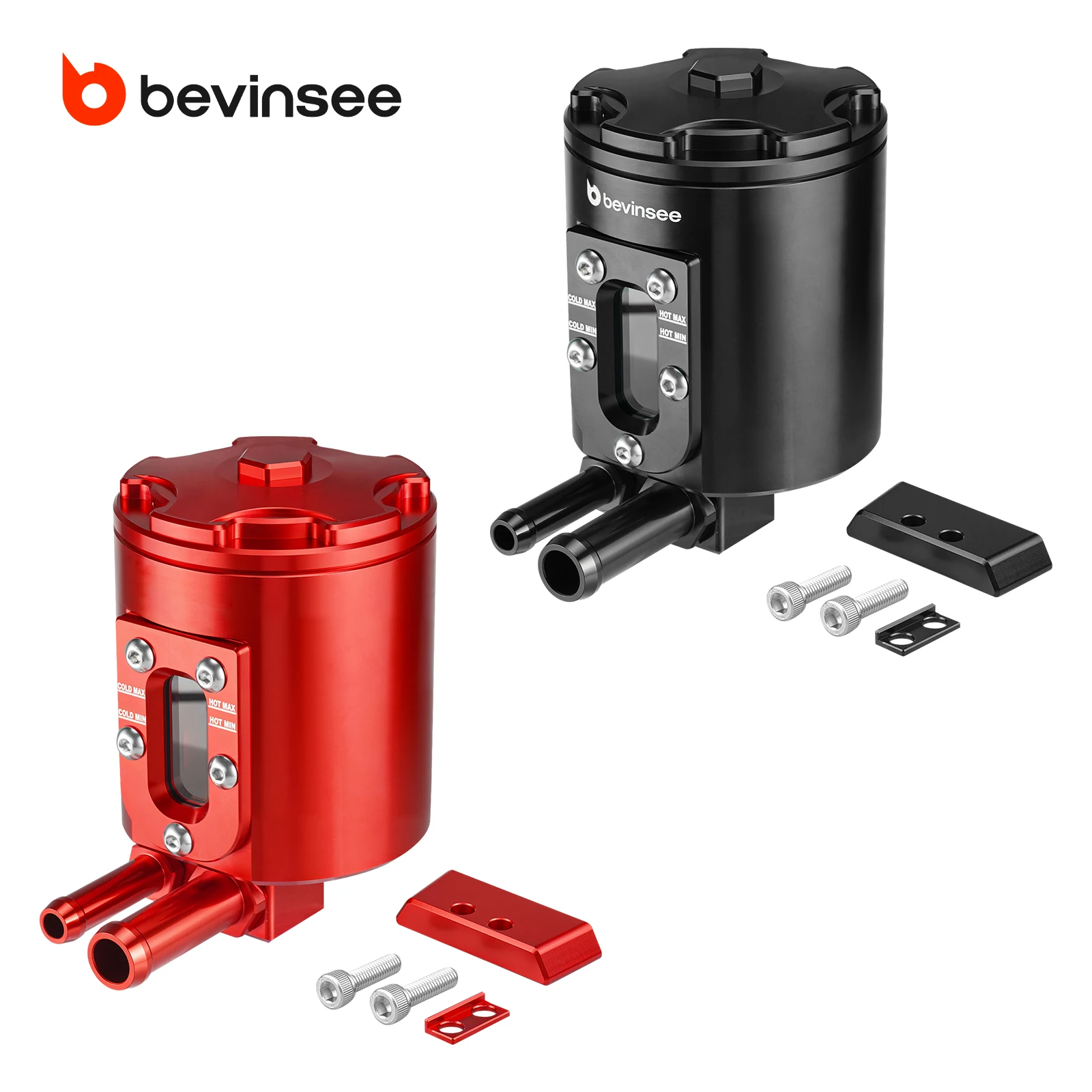 

Aluminium Power Steering Reservoir with Liquid Level Sight Glass For Toyota FJ Cruiser For Toyota 4Runner Replaces 44360-60321