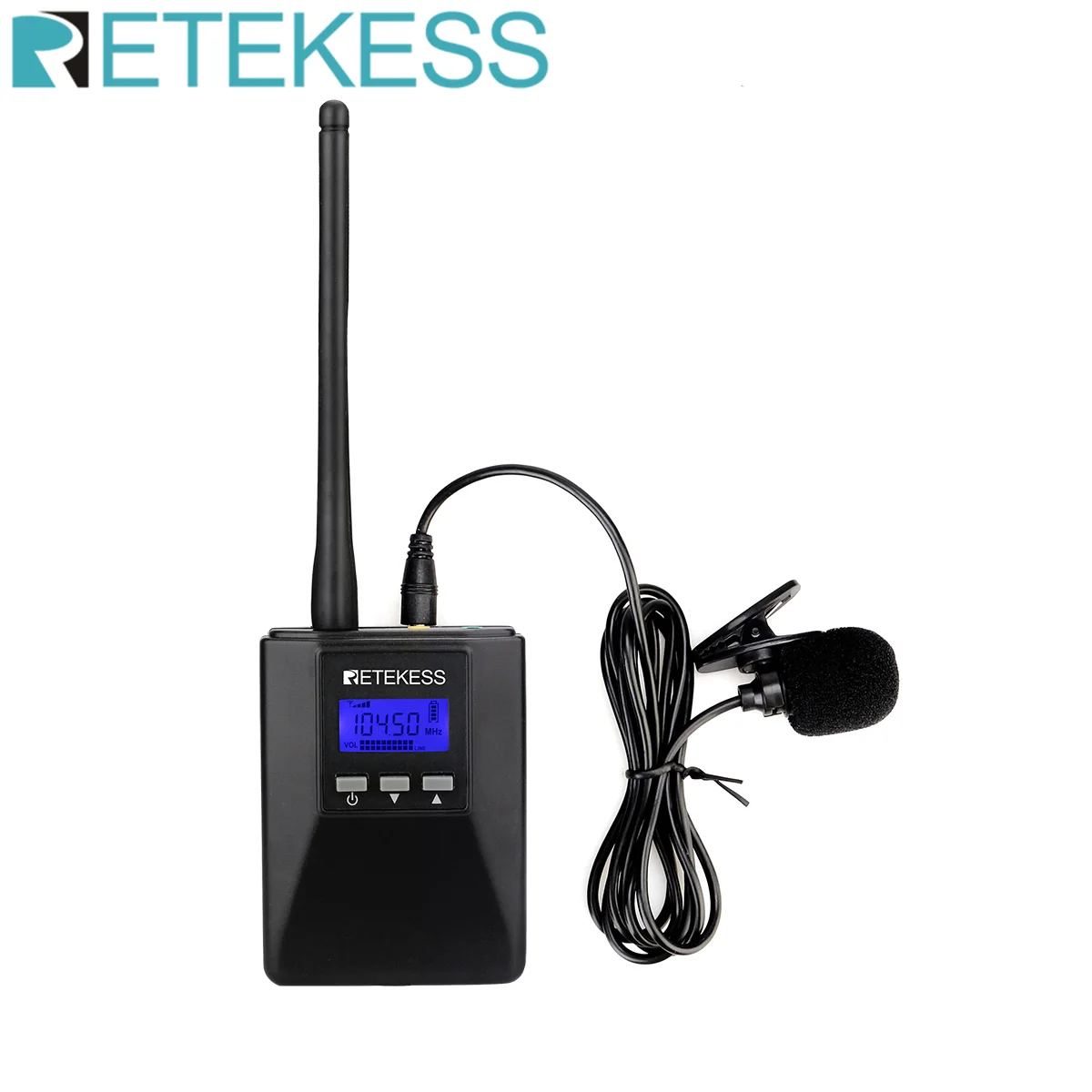 

Retekess TR506 FM Transmitter Portable For Tour Guiding Church Translation Meeting Training Guide System