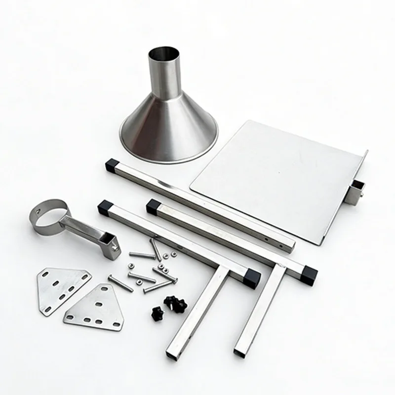 Manual Filling Machine Stainless Steel Large Diameter Feeding Hopper Packaging Vacuum Bag Oil Proof Sub-Packing Machine