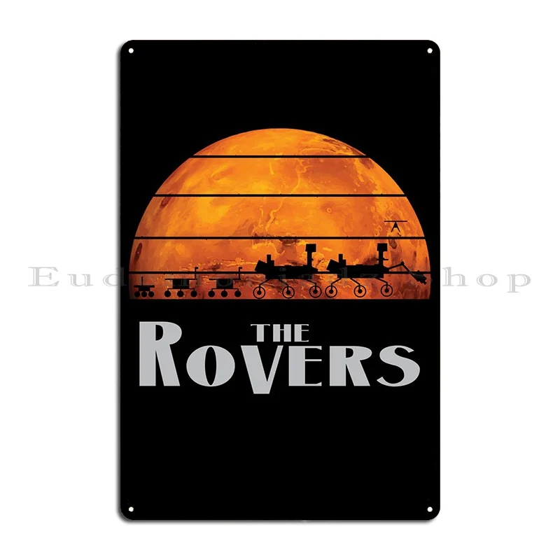 The Mars Rovers Mars Rover Metal Signs Club Wall Pub Plates Custom Cinema Tin Sign Poster