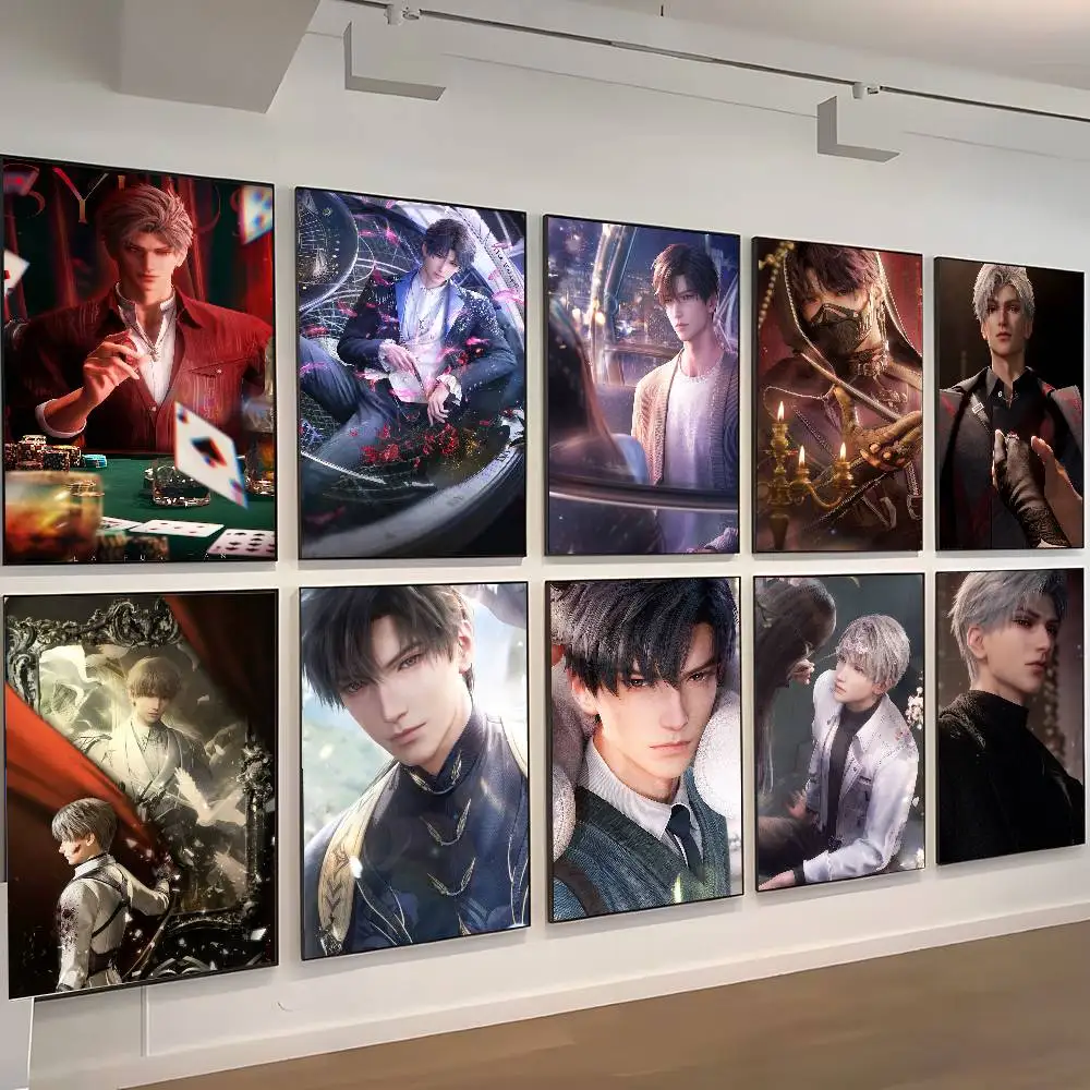 Chinese Game Love And Deepspace  Posters High Quality Self-adhesive Wall Art Decorations Color Prints Sticky
