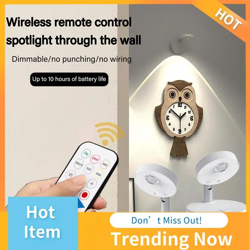 

Remote Control Closet Spotlights RGB Spotlights For Bedroom Wine Cabinet Lights Decorative