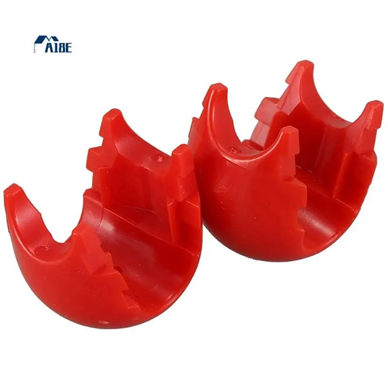 

A18E-80Pcs Climbing Rope Net 12Mm Plastic Connector Net Buckle Climbing Accessories For Outdoor Swing Climbing Rope Parts