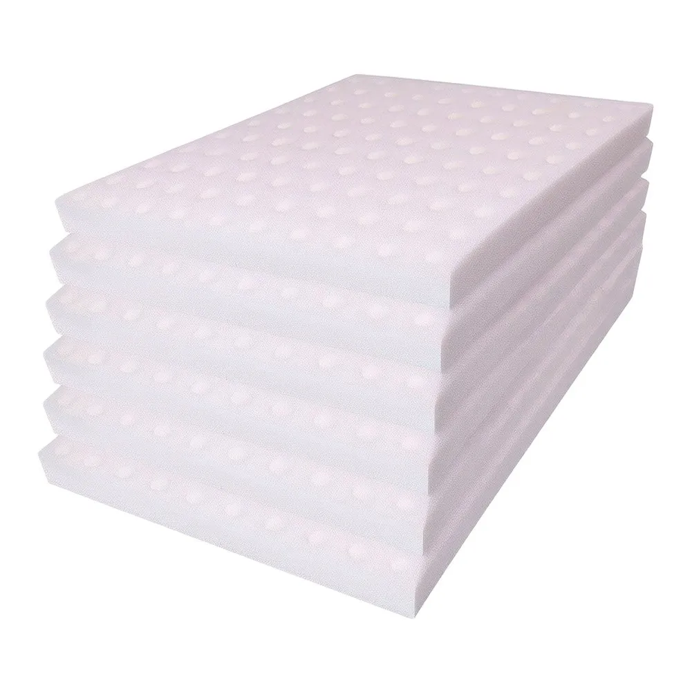 6pcs Hydroponics Sponges Each with 100 Pre-Cut Cubes and Center Holes for Indoor Gardening and Plant Propagation