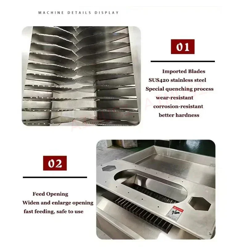 High Efficiency Rib Cutter Whole Chicken Slicer for Slaughter Meat Plants Fresh Bone-In Meat Poultry Cutter for Meat Slicing