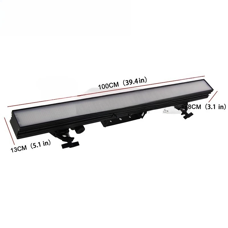16-Band stripe strobe RGBW single point control pixel matrix light