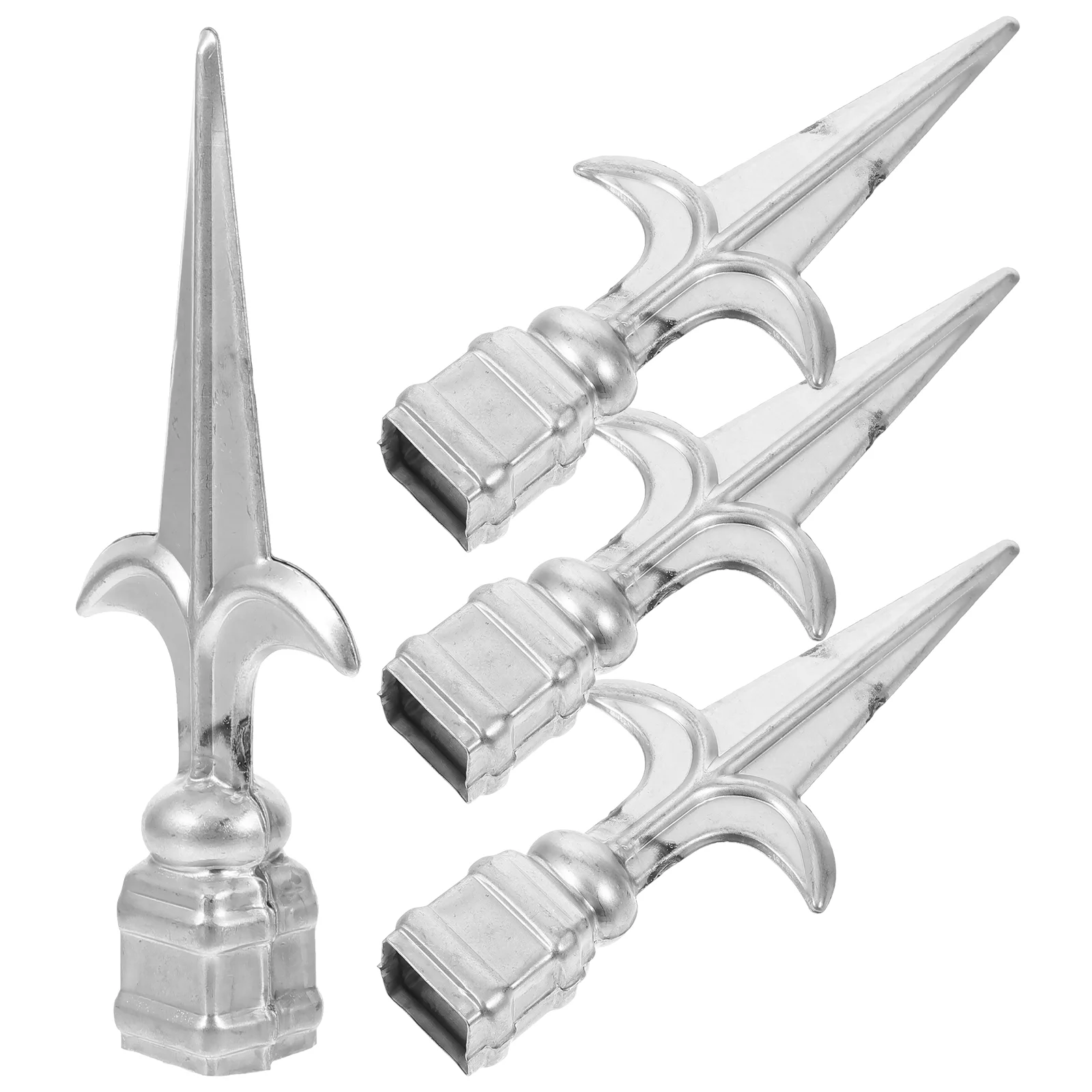 Column Wraps for Porch Guardrail Tip Cap Fence Post Covers Point Wood Caps Decorative Barrier