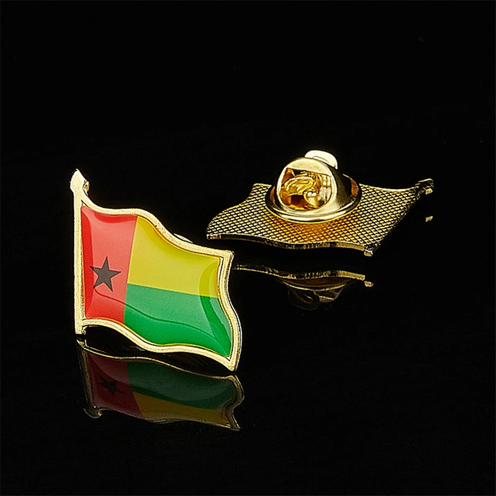 

African Country The Republic of Guinea-Bissau Hard for Patriotic Display Accessories