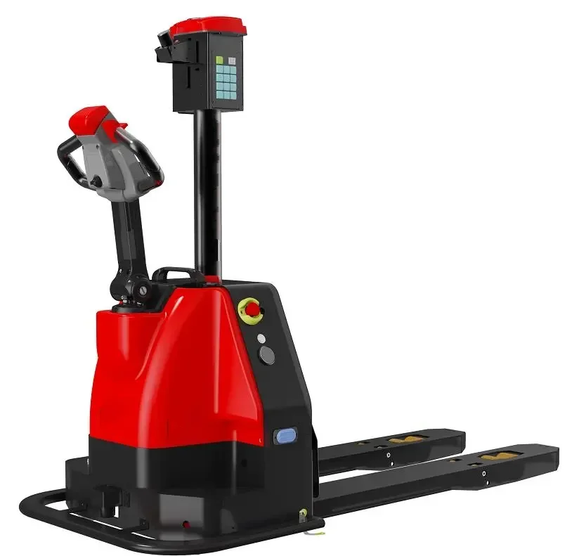 Precision High-Efficiency 1.5 Tons Stacking AGV Forklift Pallet Truck Boost Productivity Seamless WMS Integration