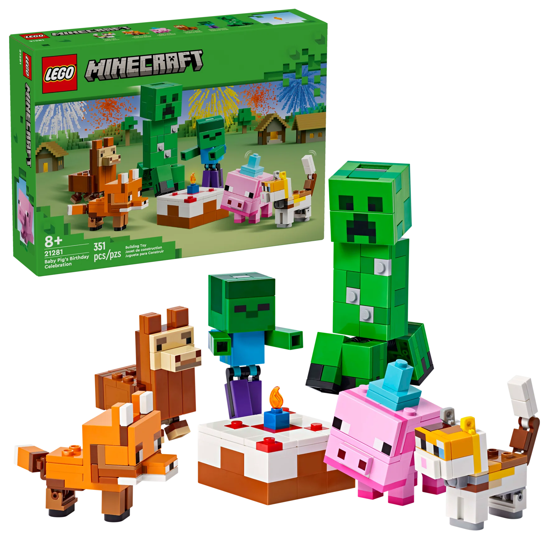 LEGO® Minecraft Baby Pig’s Birthday Celebration 21281 –评测与推荐