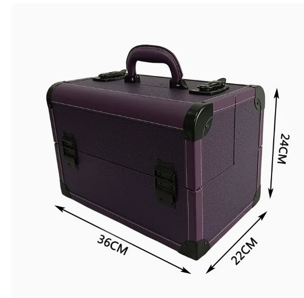 Artists Professional Cosmetics Storage Case Women Makeup Case Nail & Permanent Makeup Storage Case Cosmetic Box Bags Makeup Case
