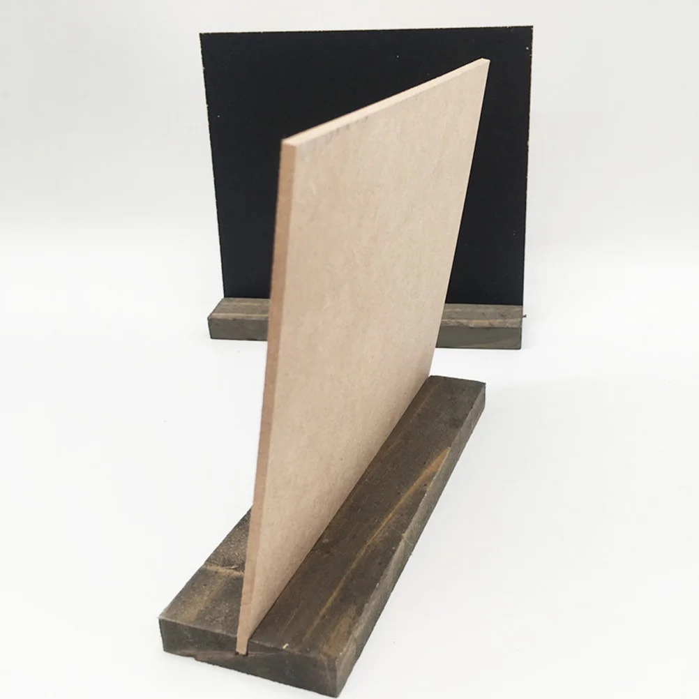 

5pcs Mini Chalkboards With Stand Wooden Message Blackboard For Table Decor Christmas Wedding Party Kids Crafts Restaurant Sign