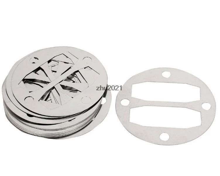 20 Pcs Aluminum Round Air Compressor Cylinder Head Gaskets Washers