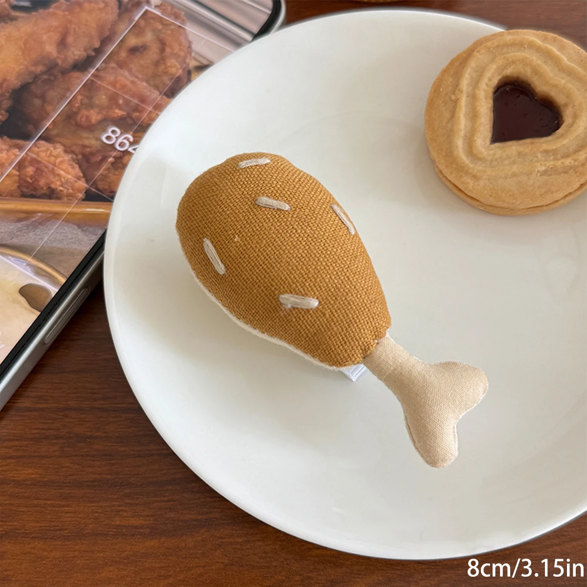 1pc 楽しいかわいい鶏脚フォークヘアピン女性おかしいサイドクリップ化粧クリップ新しい写真ヘアピンヘアアクセサリー