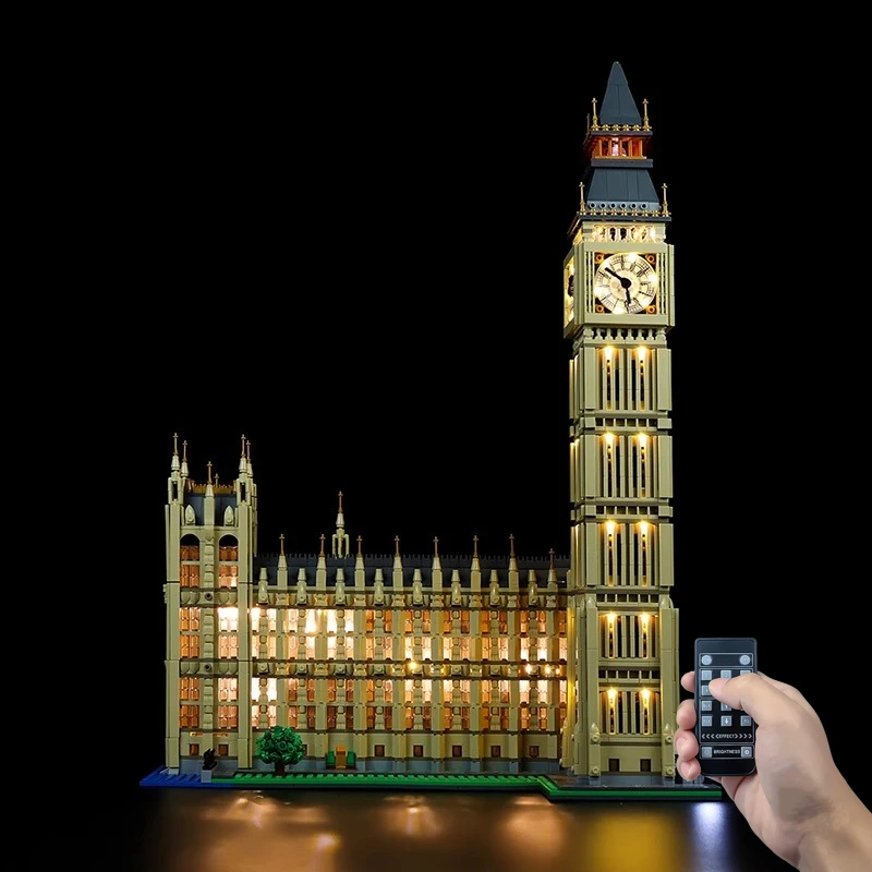 

No Model LED Lighting Set Suitable for LEGO Creator Expert Big Ben 10253 (Not Include Building Blocks)