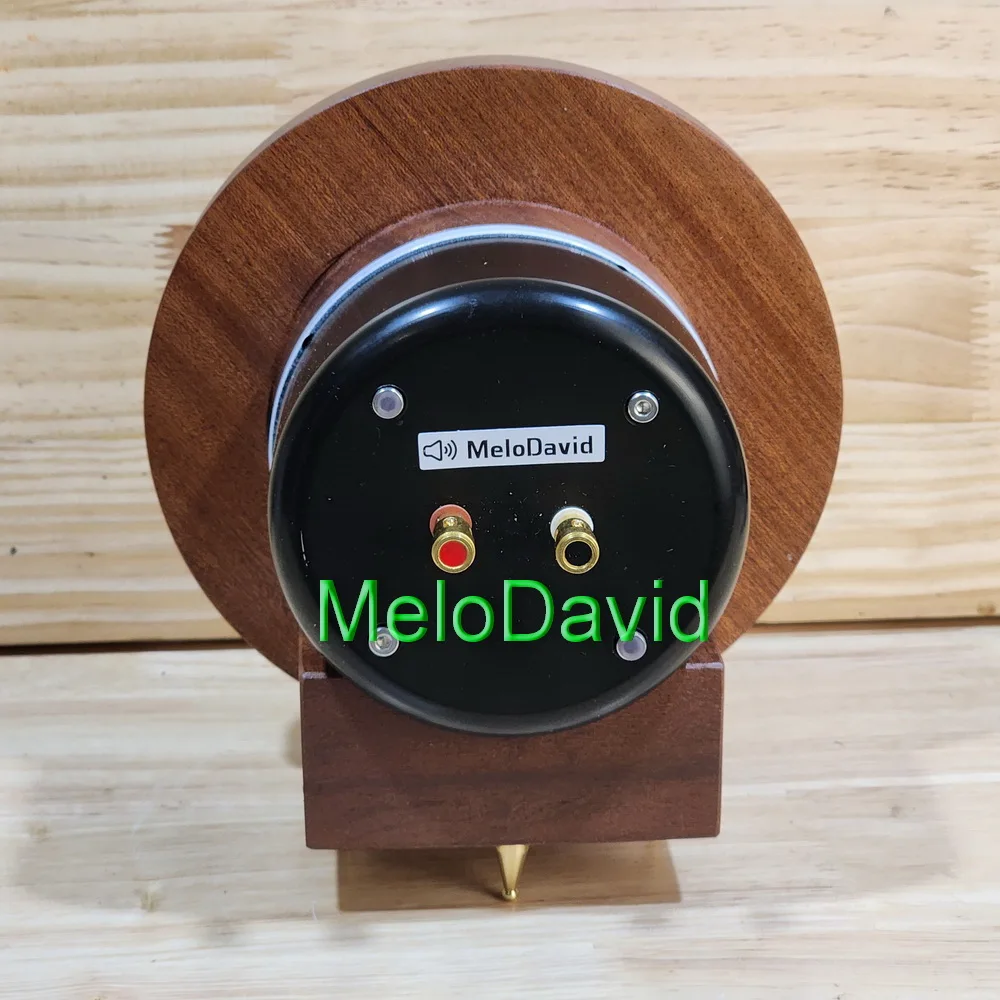 Pair = 2 Pcs of MeloDavid   98db  extra Hi frequncy wooden Horn tweeter  + wooden support