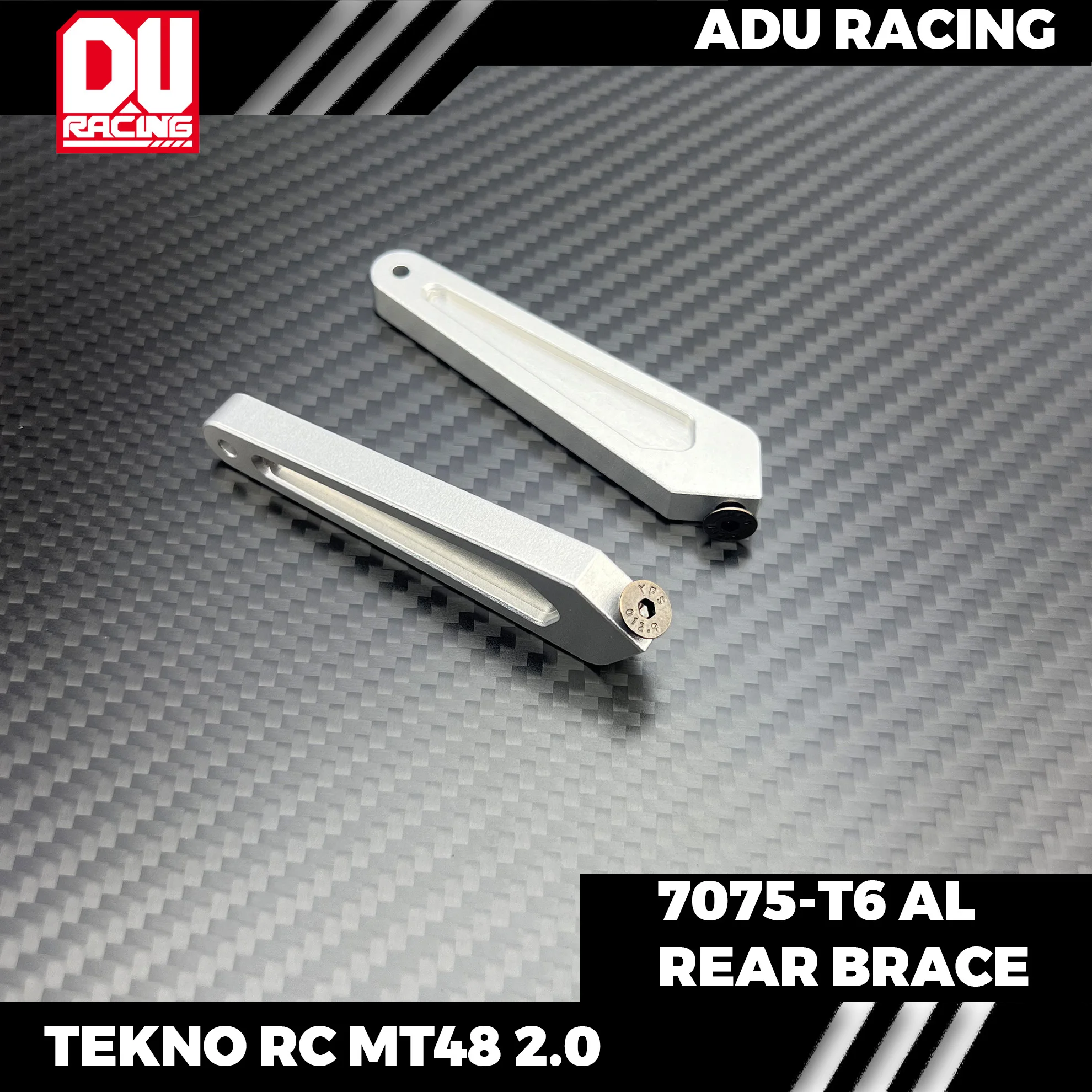 

ADU Racing CNC 7075-T6 AL rear chassis brace for TEKNO RC MT48 2.0 TKR9612