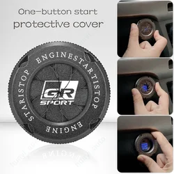Car Interior Modification One-button Start Button Ignition Switch Rotating Cover For Toyota GR Sport Corolla Supra Camry Tacoma