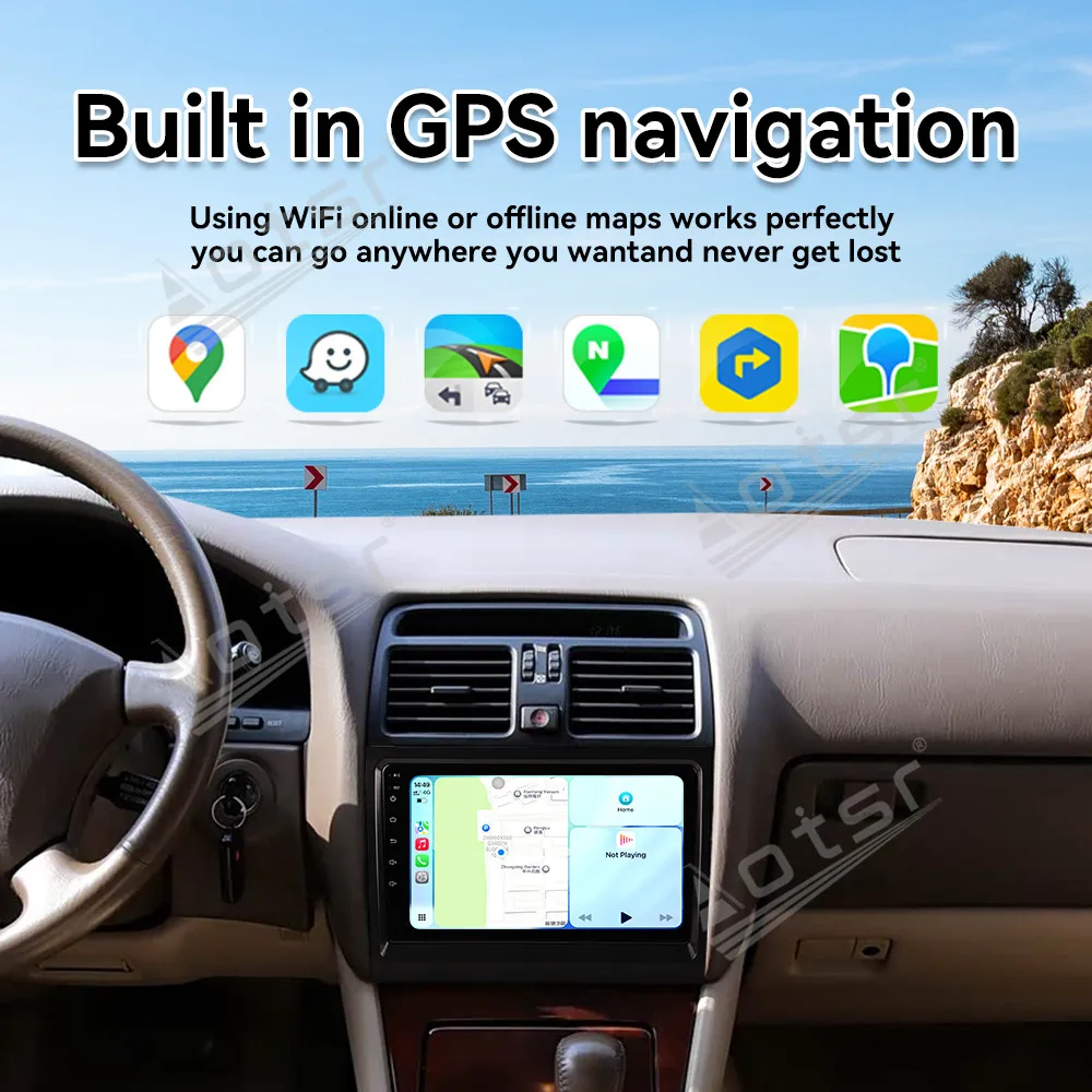 2027 Newest Android 15 9 Inch For Lexus LS400 1995 1996 1997 Car Radio Multimedia GPS Navigation Carplay Head Unit Touch Screen