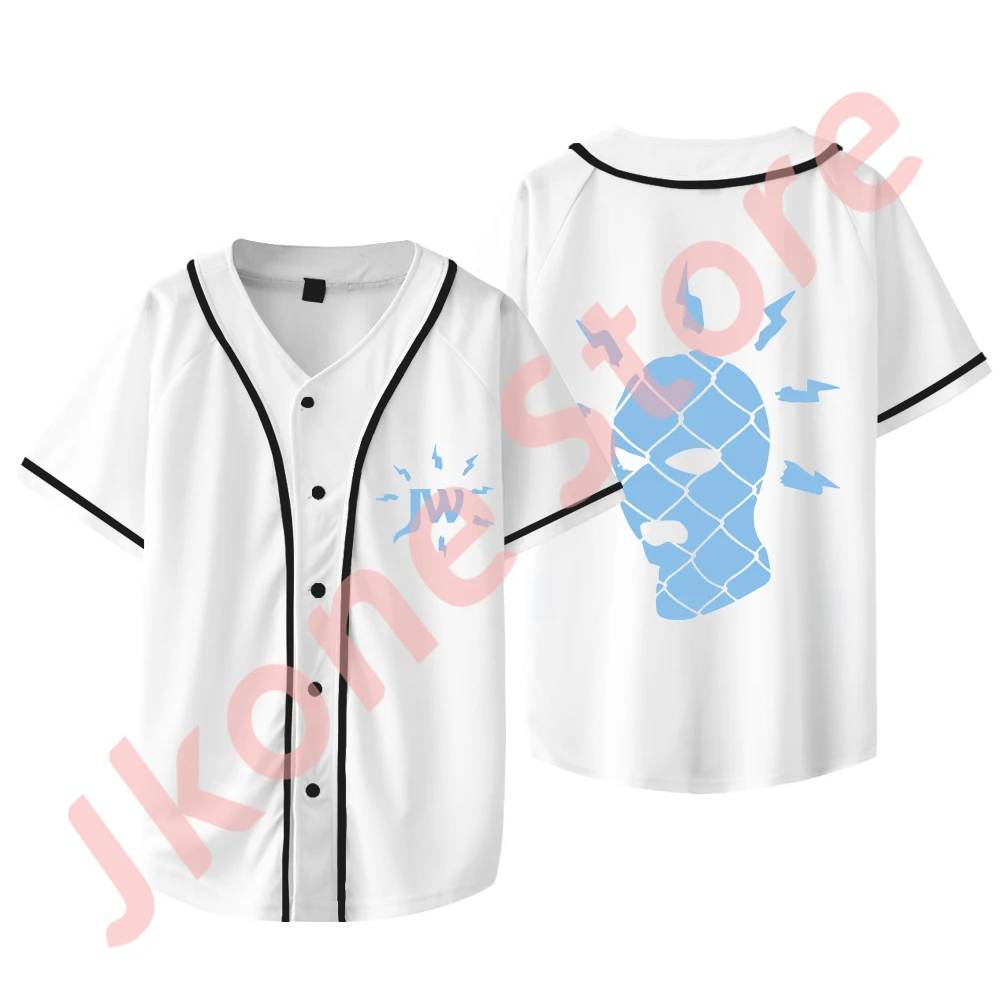 Jay Wheeler Tour Jersey TRAPPii Album Merch Baseball Jacket Women Men Fashion Casual Short Sleeve Tee T-shirts