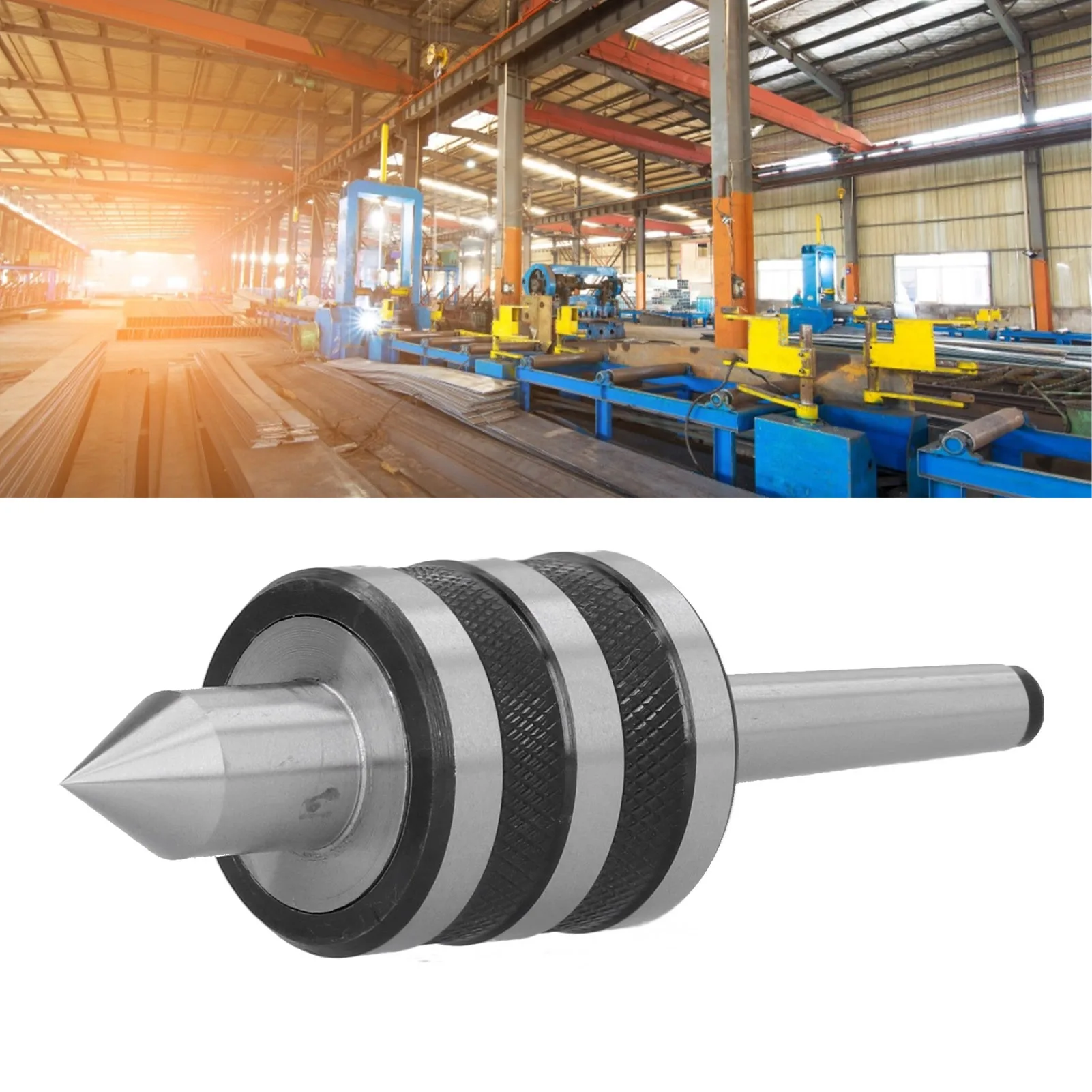 

Lathe Drive Center Embossing Live Center Taper Center Black Embossing Morse Revolving Woodworking Tapered Turn Accessories MT1