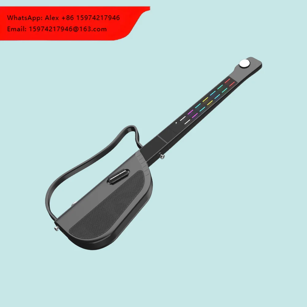 Guitarra Konix de Última Generación, Estilo Be St Punk Cyber, Automática, con Acordes Automáticos en Línea, Instrumentos de Guitarra de Alta Calidad y Profesionales