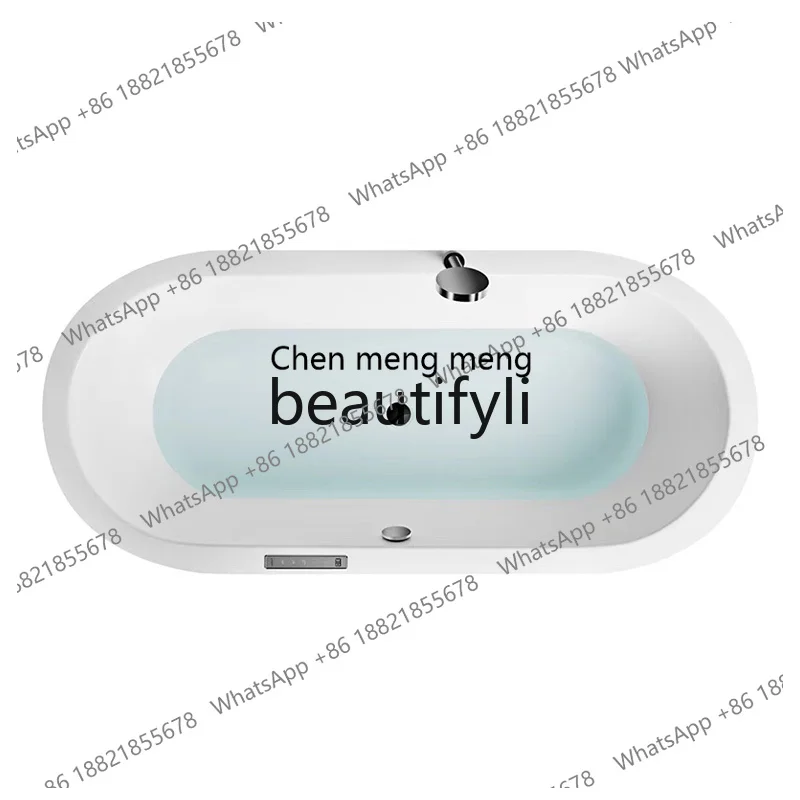 Household freestanding bathtub bath bath constant temperature massage smart bathtub