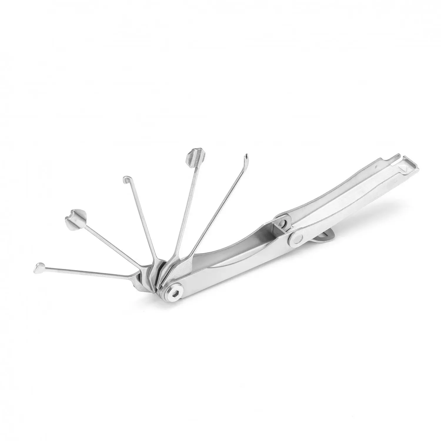 

Набор из 5 складных инструментов для вскрытия цилиндров замков Kaba, цельностальной, для слесарей и ремонтных работ