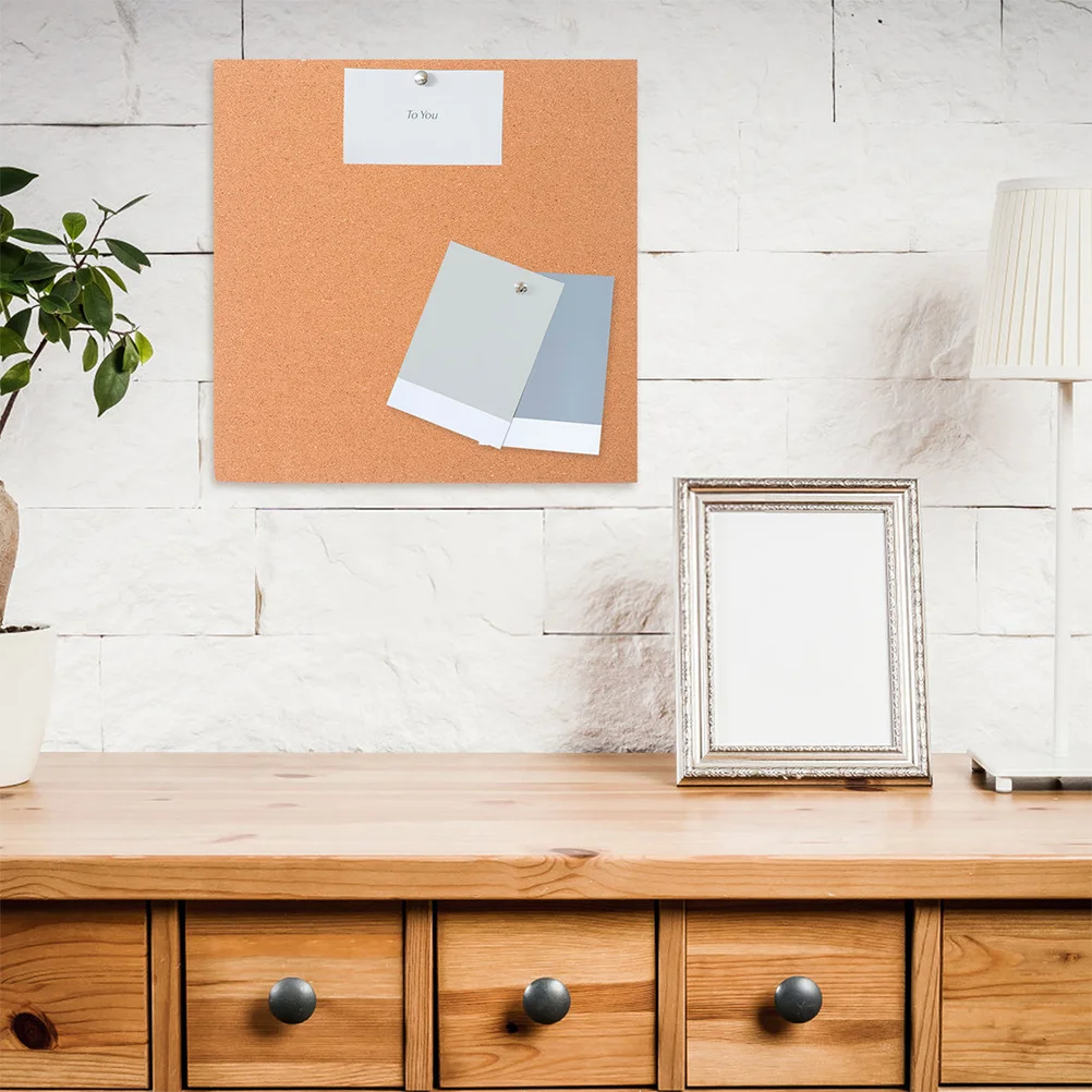 3 قطعة الفلين الناعم للجدران الصغيرة خشبية عرض إشعار لوحة الرسائل معلقة جدار ديكور إمدادات المنزل لوحة الإعلانات #3