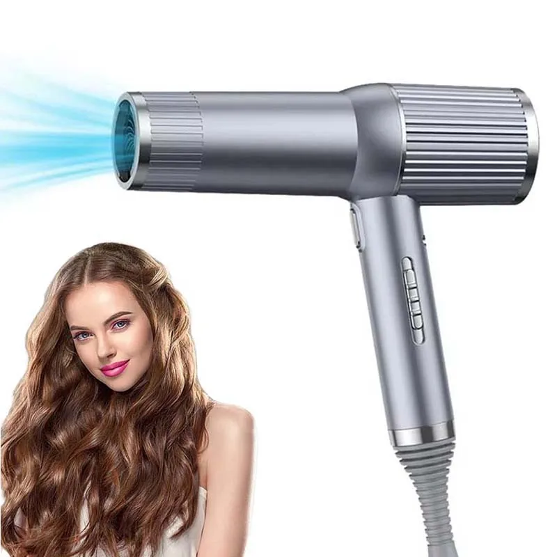 

New Design T Shape Fast Dryer High Speed 1300w Blow Dryer One-Touch Cooling Hair Dryer With Diffuser