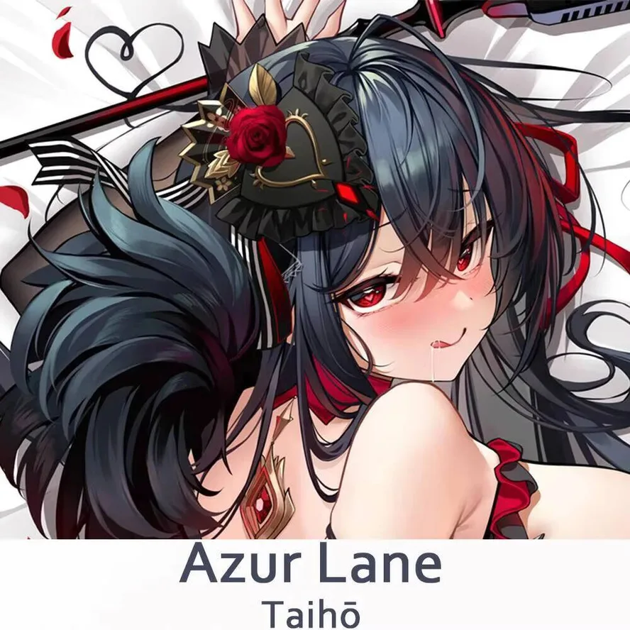 

Anime Azur Dakimakura Body Pillow Case Cover Taihō Lane Double Sided Print Life Size